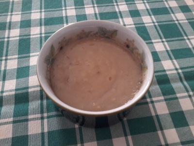 Crema dolce di batate e castagne Crema dolce di batate e castagne