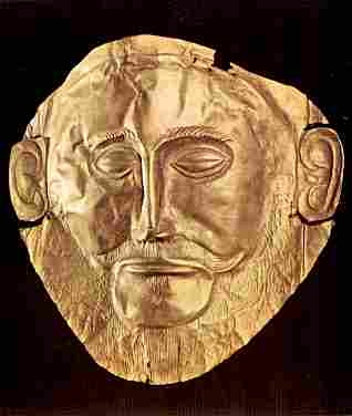 maschera funeraria di Agamennone