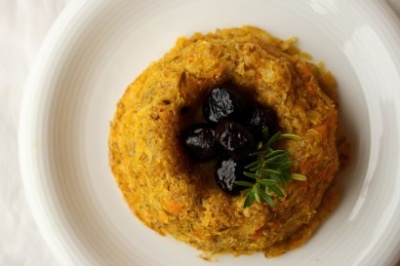 Tortino di miglio alla zucca