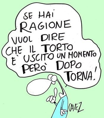 Torto e ragione: by Massimo Cavezzali